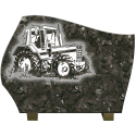 PLAQUE GRANIT TRACTEUR