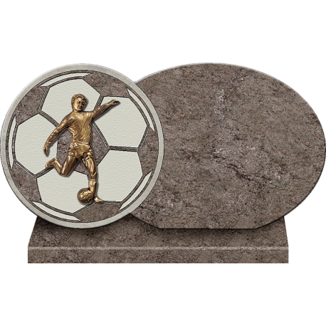 PLAQUE GRANIT FOOTBALL