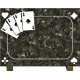 PLAQUE GRANIT POKER