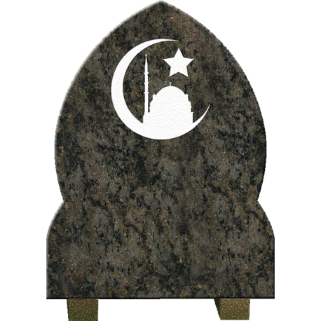 PLAQUE GRANIT RELIGION MUSULMANE