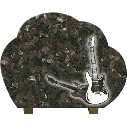 PLAQUE GRANIT GUITARE