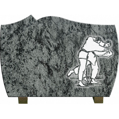 PLAQUE GRANIT ARTS MARTIAUX