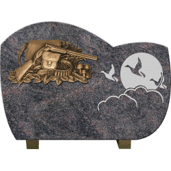 PLAQUE GRANIT LA CHASSE