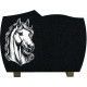 PLAQUE GRANIT CHEVAL