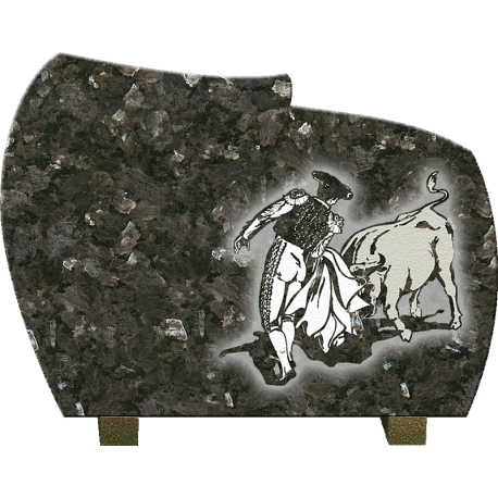 PLAQUE GRANIT CORRIDA