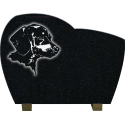 PLAQUE GRANIT CHIEN