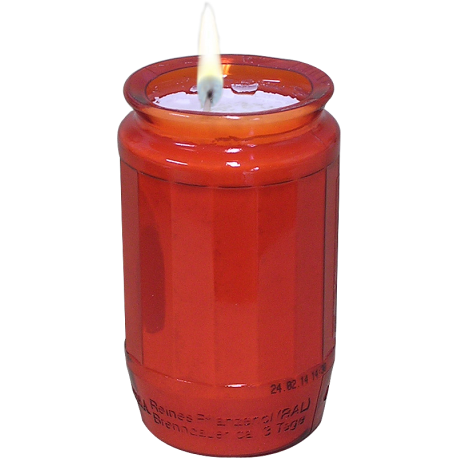 BOUGIE ROUGE 3 JOURS