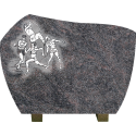 PLAQUE GRANIT ATHLÉTISME