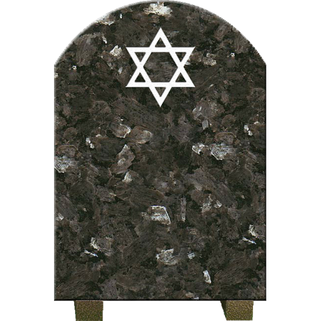 PLAQUE GRANIT RELIGION JUIVE