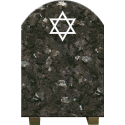 PLAQUE GRANIT RELIGION JUIVE