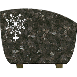 PLAQUE GRANIT RELIGION PROTESTANTE