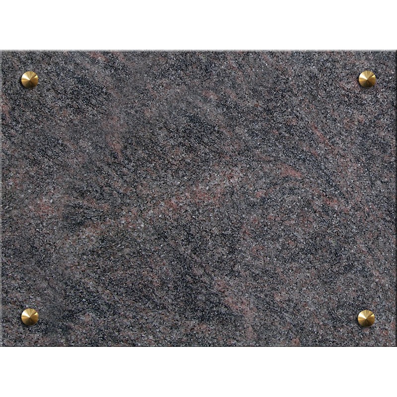 Plaque rectangulaire en granit 